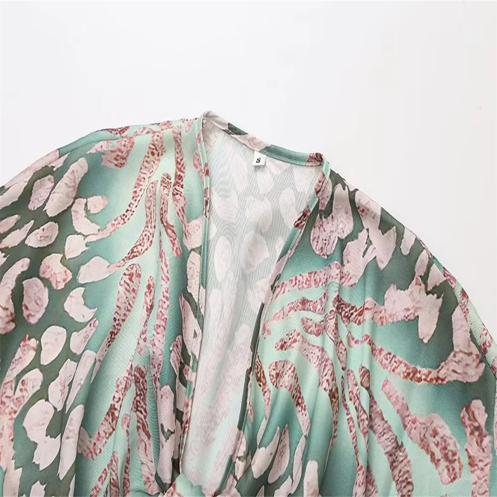 Cara - Classy Printed Dress