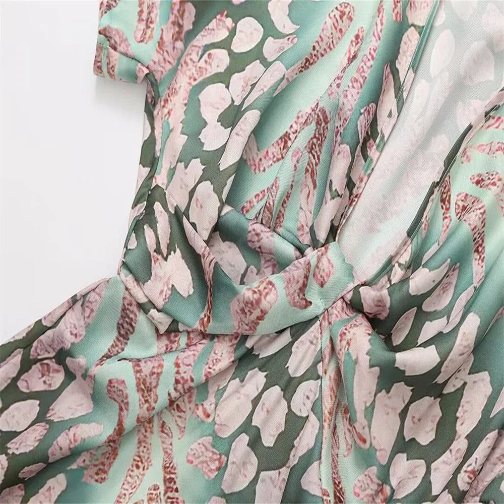 Cara - Classy Printed Dress