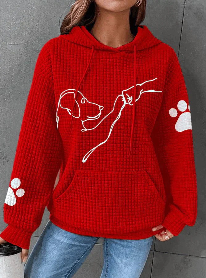 Pauline - Dog Print Pullover