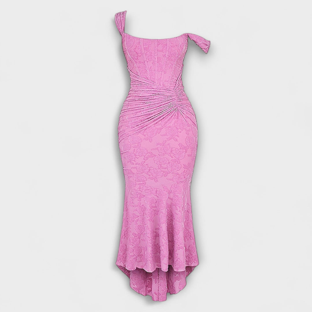 Renske – Long Dress with Elegant and Refined Corset