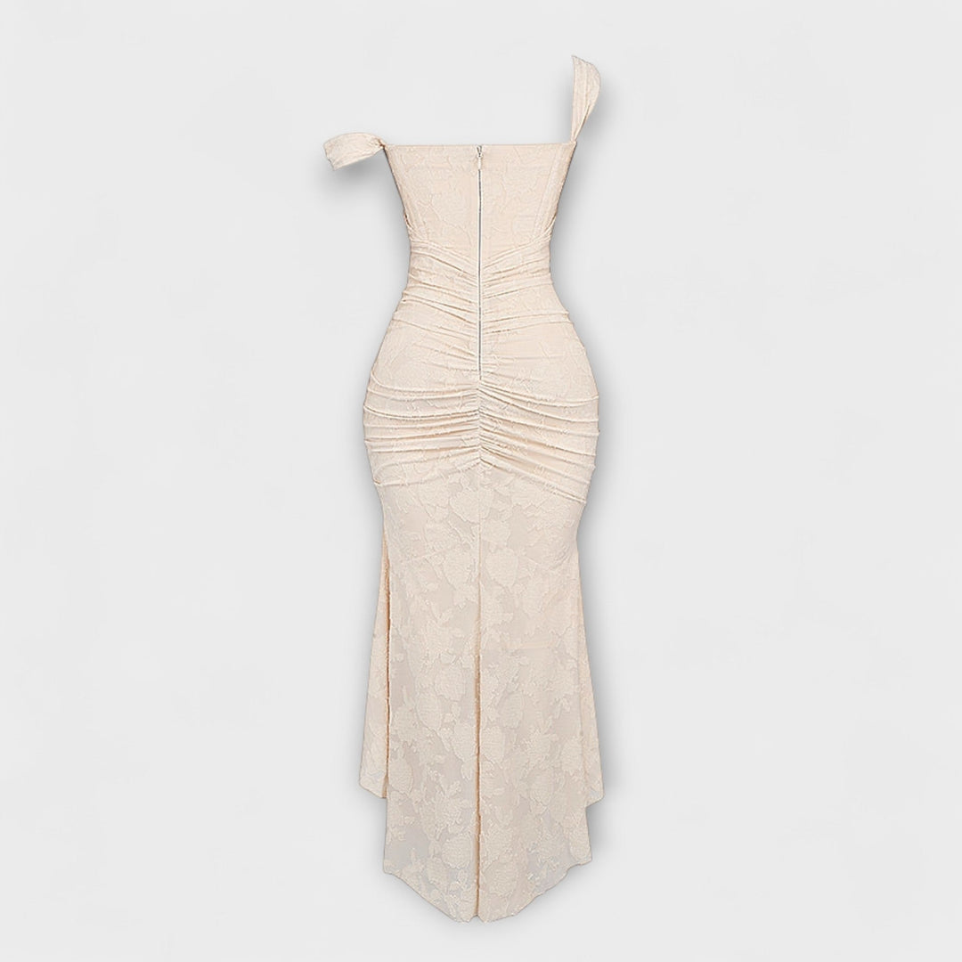 Renske – Long Dress with Elegant and Refined Corset