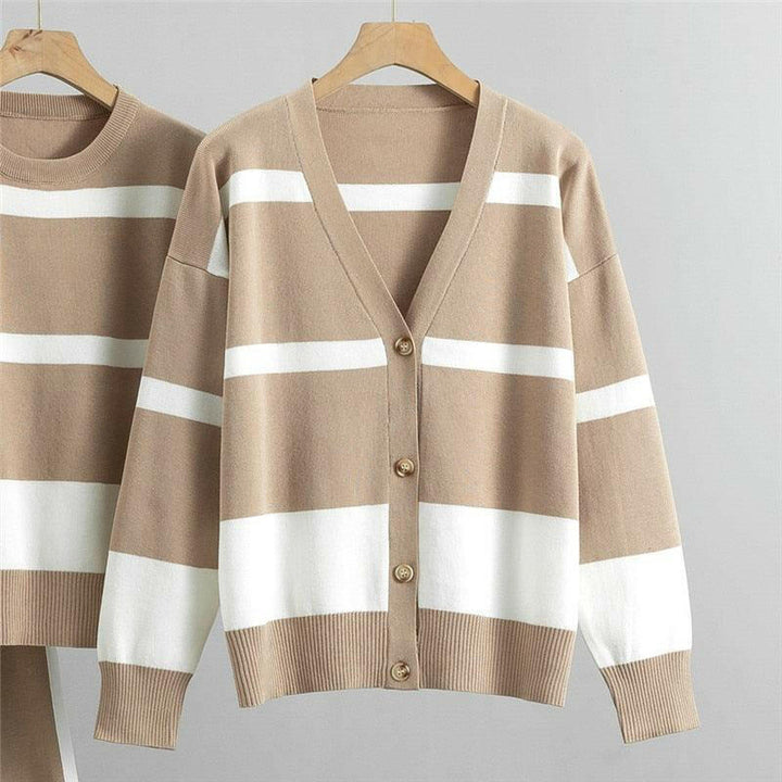 Cierra - Striped Ensemble Set