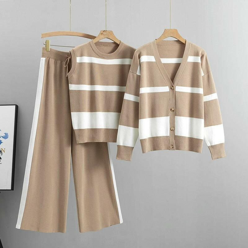 Cierra - Striped Ensemble Set