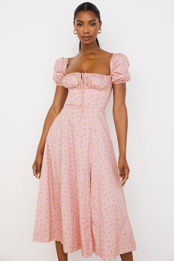 Ailene - Bloom Puff Sleeve Dress