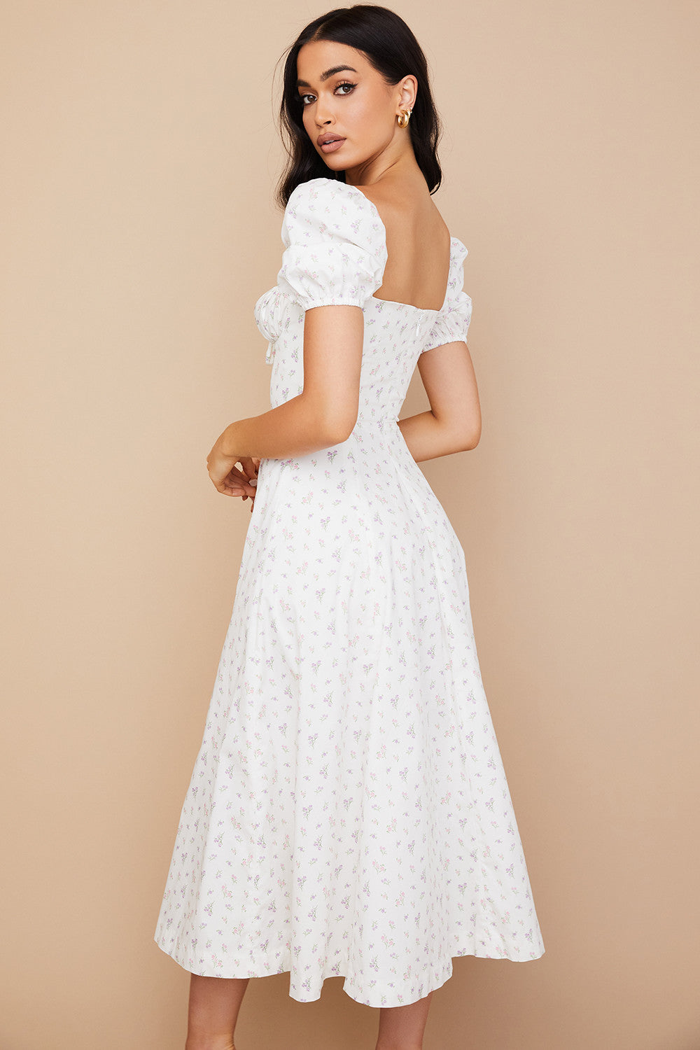 Ailene - Bloom Puff Sleeve Dress