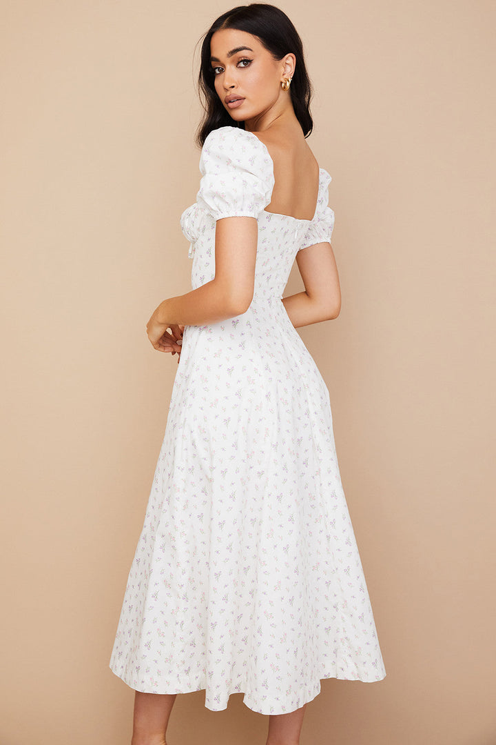 Ailene - Bloom Puff Sleeve Dress