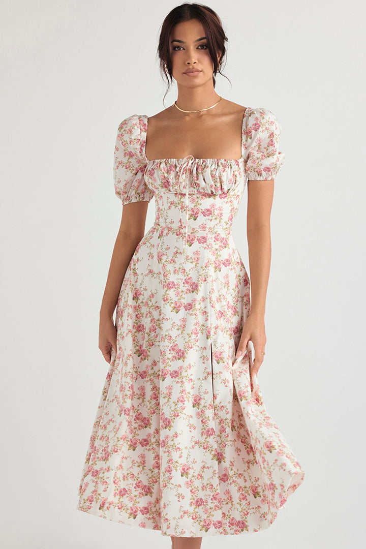 Ailene - Bloom Puff Sleeve Dress