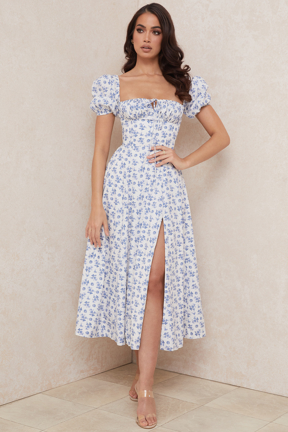 Ailene - Bloom Puff Sleeve Dress