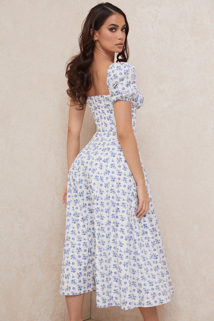 Ailene - Bloom Puff Sleeve Dress