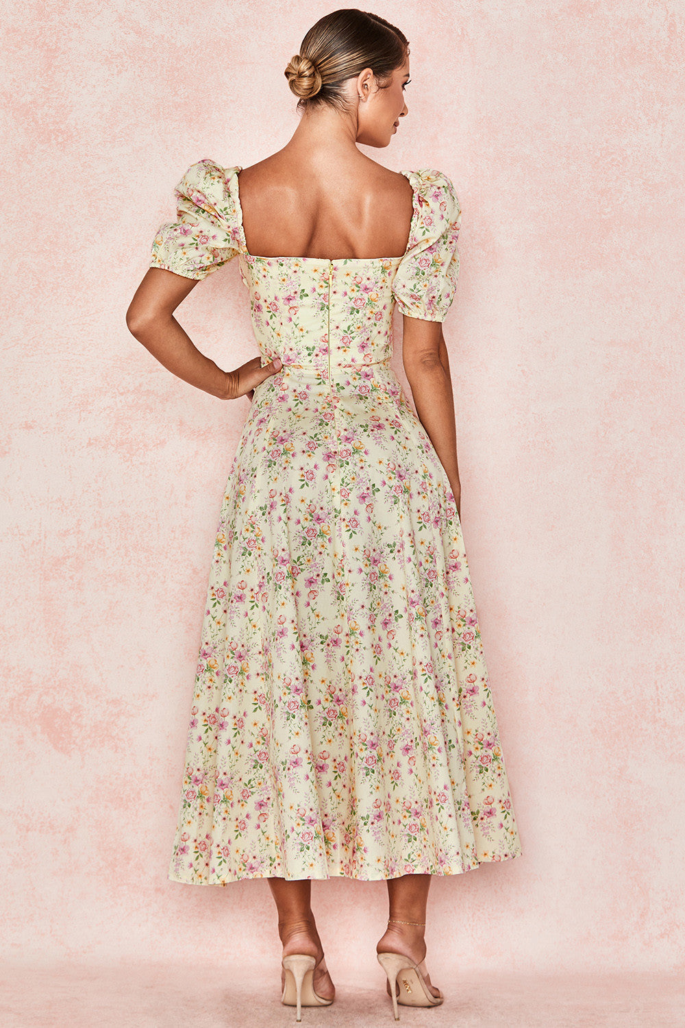 Ailene - Bloom Puff Sleeve Dress