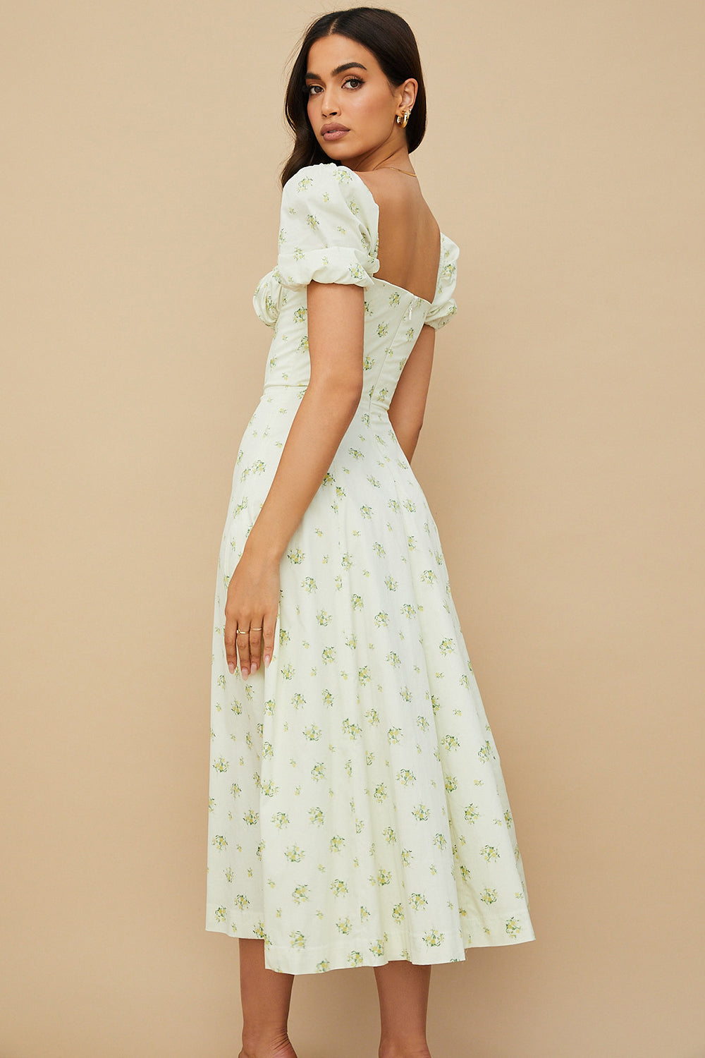 Ailene - Bloom Puff Sleeve Dress