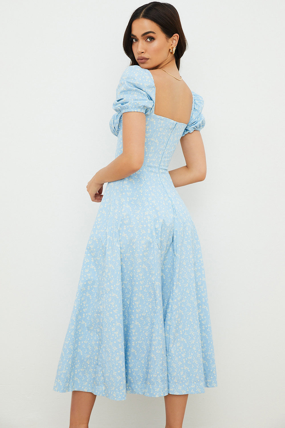 Ailene - Bloom Puff Sleeve Dress