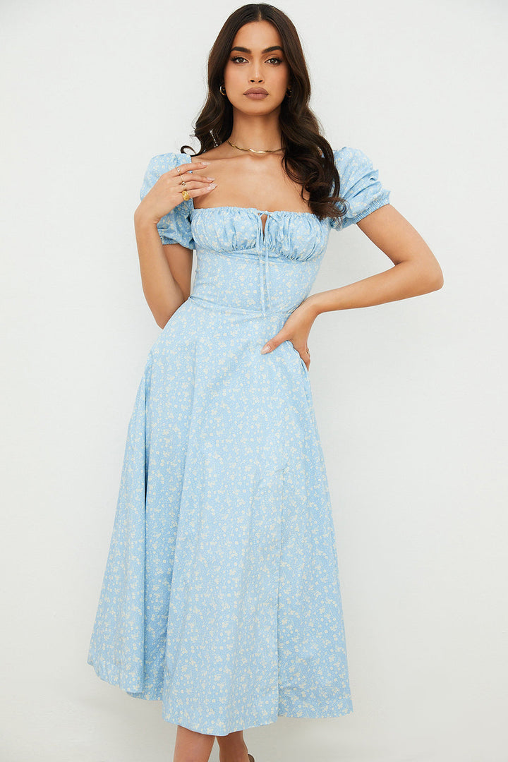 Ailene - Bloom Puff Sleeve Dress